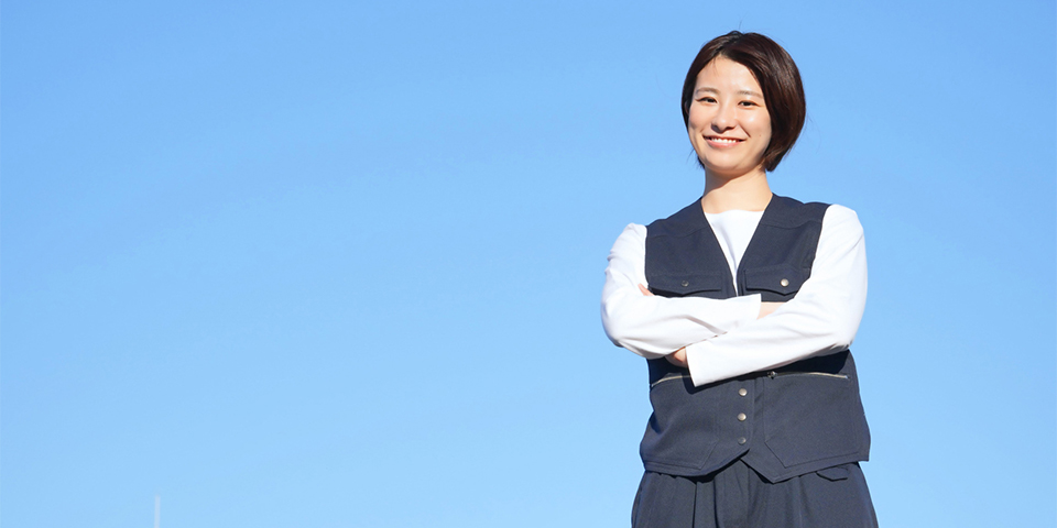 笑顔のスタッフ